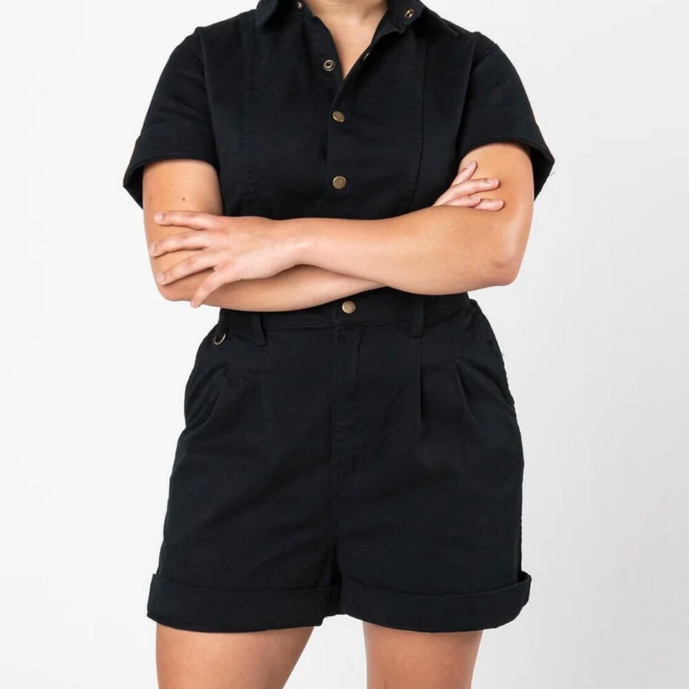 SÜK Workwear Cropped Ringer Suit short body size XL